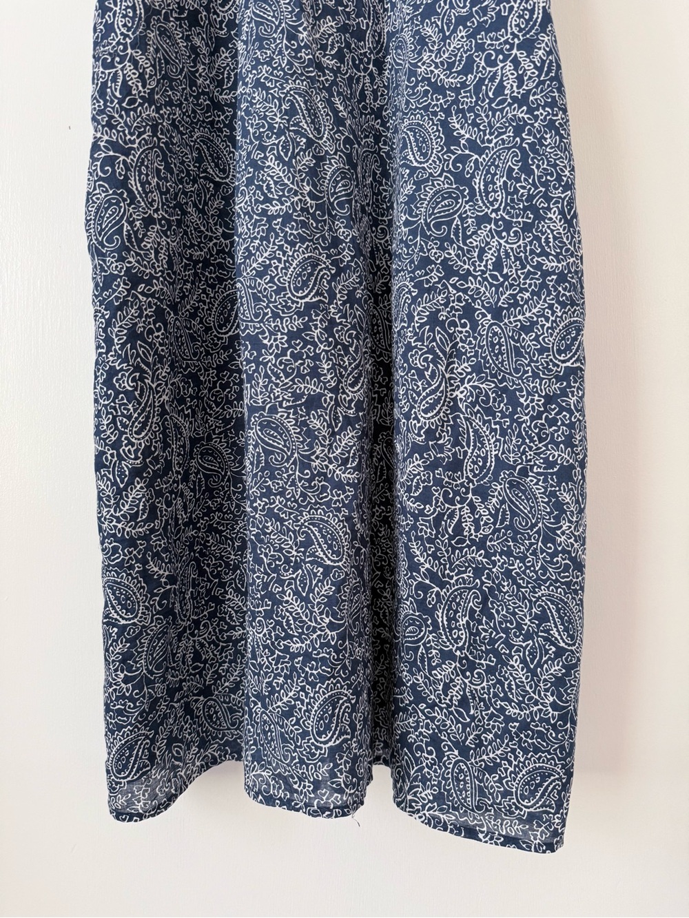 J. Mclaughlin Ottilie Cap Sleeve Paisley Ruffle Dress - Picture 11 of 14